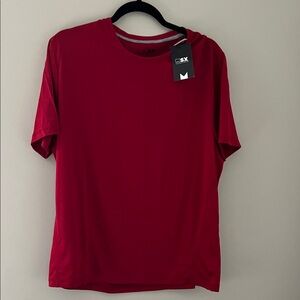 MSX by Michael Strahan Red Quick Dry T-Shirt
